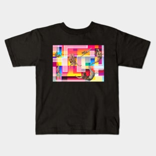 Floating in Color Kids T-Shirt